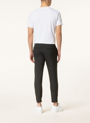 GABBA Chinos PISA CROSS slim tapered fit, Color: DARK GRAY (Image 1)