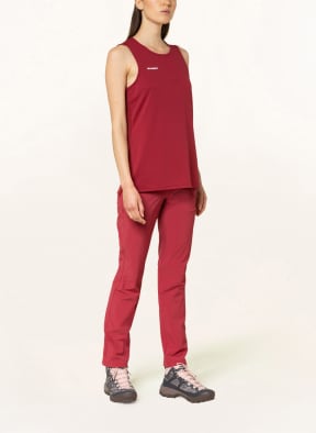 MAMMUT Top SELUN, Color: DARK RED (Image 1)