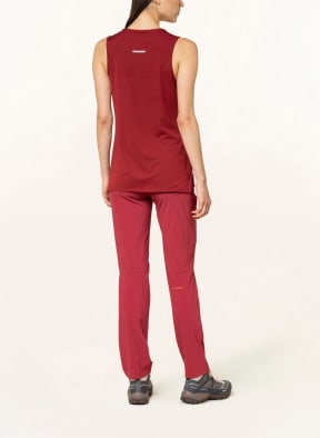 MAMMUT Top SELUN, Color: DARK RED (Image 1)