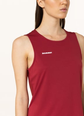 MAMMUT Top SELUN, Color: DARK RED (Image 1)