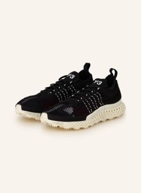 Y-3 Sneakers Y-3 RUNNER 4D HALO, Color: BLACK/ ECRU (Image 1)