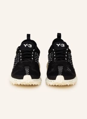Y-3 Sneakers Y-3 RUNNER 4D HALO, Color: BLACK/ ECRU (Image 1)