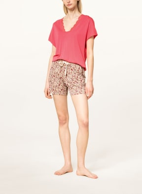 SCHIESSER Pajama shirt MIX+RELAX, Color: PINK (Image 1)