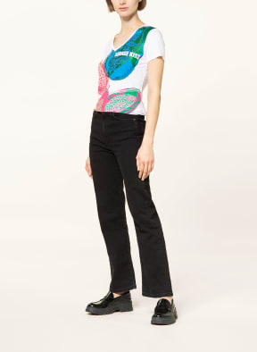 SPORTALM T-shirt , Color: WHITE/ BLUE/ PINK (Image 1)