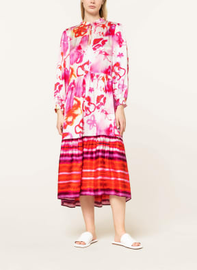 yippie hippie Kleid , Farbe: PINK/ WEISS/ ROT (Bild 1)