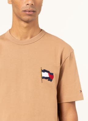 TOMMY HILFIGER T-shirt, Color: COGNAC (Image 1)