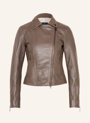 JOOP! Leather jacket, Color: DARK BROWN (Image 1)