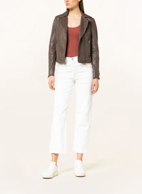 JOOP! Leather jacket, Color: DARK BROWN (Image 1)