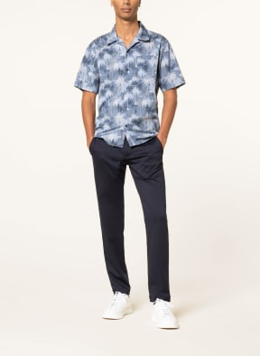 FIL NOIR Resort shirt OLBIA comfort fit, Color: BLUE/ LIGHT BLUE/ WHITE (Image 1)