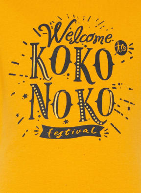 Koko Noko T-Shirt , Farbe: DUNKELGELB/ SCHWARZ (Bild 1)
