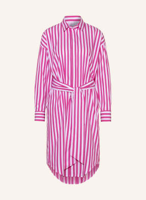 (THE MERCER) N.Y. Shirt dress, Color: WHITE/ PINK (Image 1)