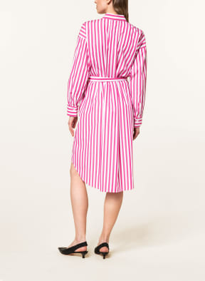 (THE MERCER) N.Y. Shirt dress, Color: WHITE/ PINK (Image 1)
