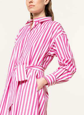 (THE MERCER) N.Y. Shirt dress, Color: WHITE/ PINK (Image 1)