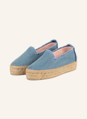 MANEBÍ Platform espadrilles SAN FRANCISCO, Color: LIGHT BLUE (Image 1)