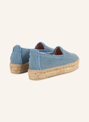 MANEBÍ Platform espadrilles SAN FRANCISCO, Color: LIGHT BLUE (Image 1)