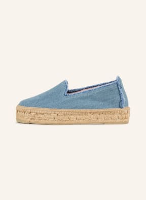 MANEBÍ Platform espadrilles SAN FRANCISCO, Color: LIGHT BLUE (Image 1)