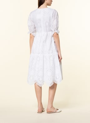 MRS & HUGS Dress with lace, Color: WHITE (Image 1)