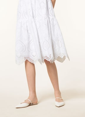 MRS & HUGS Dress with lace, Color: WHITE (Image 1)