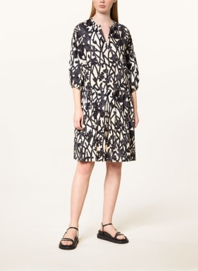 TONNO & PANNA Dress with 3/4 sleeve, Color: BLACK/ WHITE (Image 1)