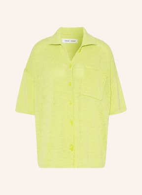 SAMSØE SAMSØE Knit polo shirt MEL, Color: NEON GREEN (Image 1)