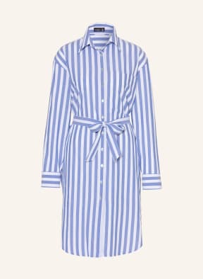 van Laack Shirt dress KESCHY, Color: WHITE/ BLUE (Image 1)