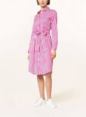 van Laack Shirt dress KAISA , Color: WHITE/ PINK (Image 1)