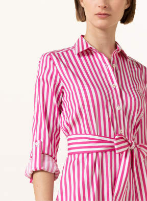 van Laack Shirt dress KAISA , Color: WHITE/ PINK (Image 1)
