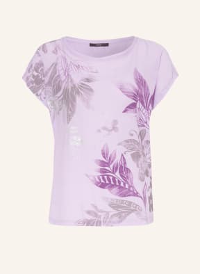 ESPRIT Collection T-shirt in mixed materials, Color: LIGHT PURPLE (Image 1)