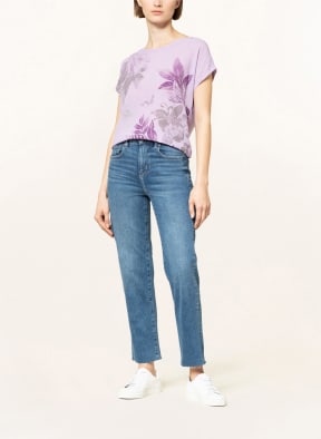 ESPRIT Collection T-shirt in mixed materials, Color: LIGHT PURPLE (Image 1)