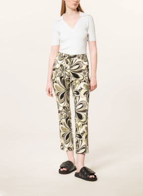 CAMBIO Trousers , Color: LIGHT GREEN/ GREEN/ WHITE (Image 1)
