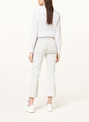 RAFFAELLO ROSSI 7/8 pants VIC, Color: LIGHT GRAY (Image 1)