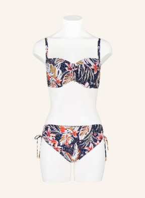 CYELL Bikini bottoms BOTANIC BEAUTY, Color: BLACK/ WHITE/ RED (Image 1)