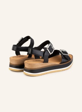 Gabor Platform sandals, Color: BLACK (Image 1)