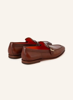 Santoni Loafers, Color: BROWN (Image 1)