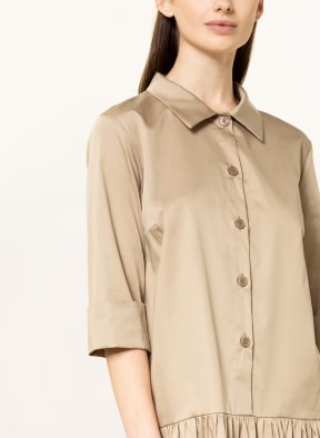 Ana Alcazar Dress with 3/4 sleeve, Color: BEIGE (Image 1)