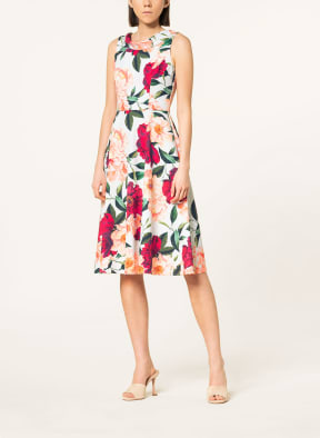 Vera Mont Cocktailkleid, Farbe: WEISS/ ROT/ GRÜN (Bild 1)