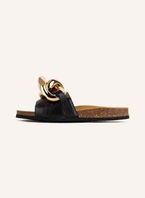 JW ANDERSON Slides CHAIN, Color: BLACK (Image 1)