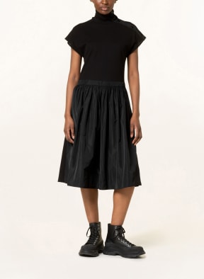 MONCLER Kleid im Materialmix, Farbe: SCHWARZ (Bild 1)