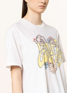 RE/DONE T-Shirt, Farbe: ECRU/ GELB/ BLAU (Bild 1)
