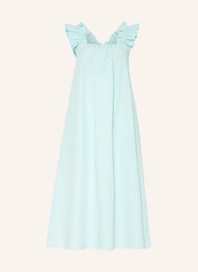 SAMSØE SAMSØE Dress GILL with ruffles, Color: TURQUOISE (Image 1)