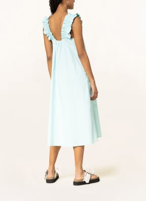SAMSØE SAMSØE Dress GILL with ruffles, Color: TURQUOISE (Image 1)