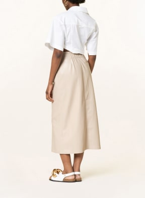 Nanushka Wrap skirt AMAS in leather look, Color: BEIGE (Image 1)