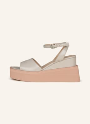 ELENA IACHI Platform sandals, Color: LIGHT GRAY (Image 1)