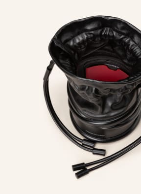 Alexander McQUEEN Shoulder bag THE SOFT CURVE, Color: BLACK (Image 1)