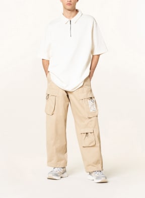 PREACH Oversized-Poloshirt VIVIENNE aus Sweat, Farbe: ECRU (Bild 1)
