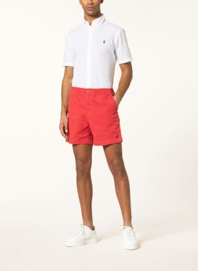 POLO RALPH LAUREN Short-sleeved shirt untucked fit, Color: WHITE (Image 1)