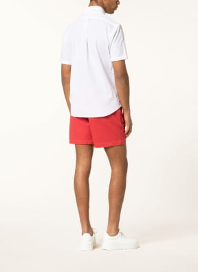 POLO RALPH LAUREN Short-sleeved shirt untucked fit, Color: WHITE (Image 1)