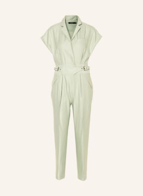 LAUREN RALPH LAUREN Jumpsuit YAZETIE mit Leinen, Farbe: HELLGRÜN (Bild 1)