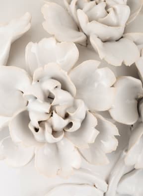 pols potten Vase 3D ROSE, Farbe: WEISS (Bild 1)