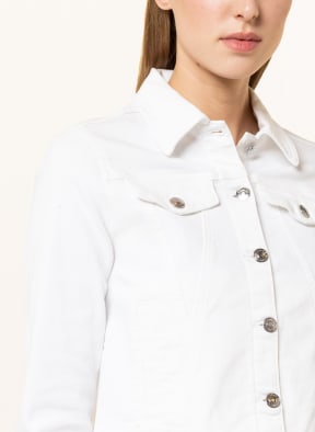 comma Denim jacket , Color: WHITE (Image 1)